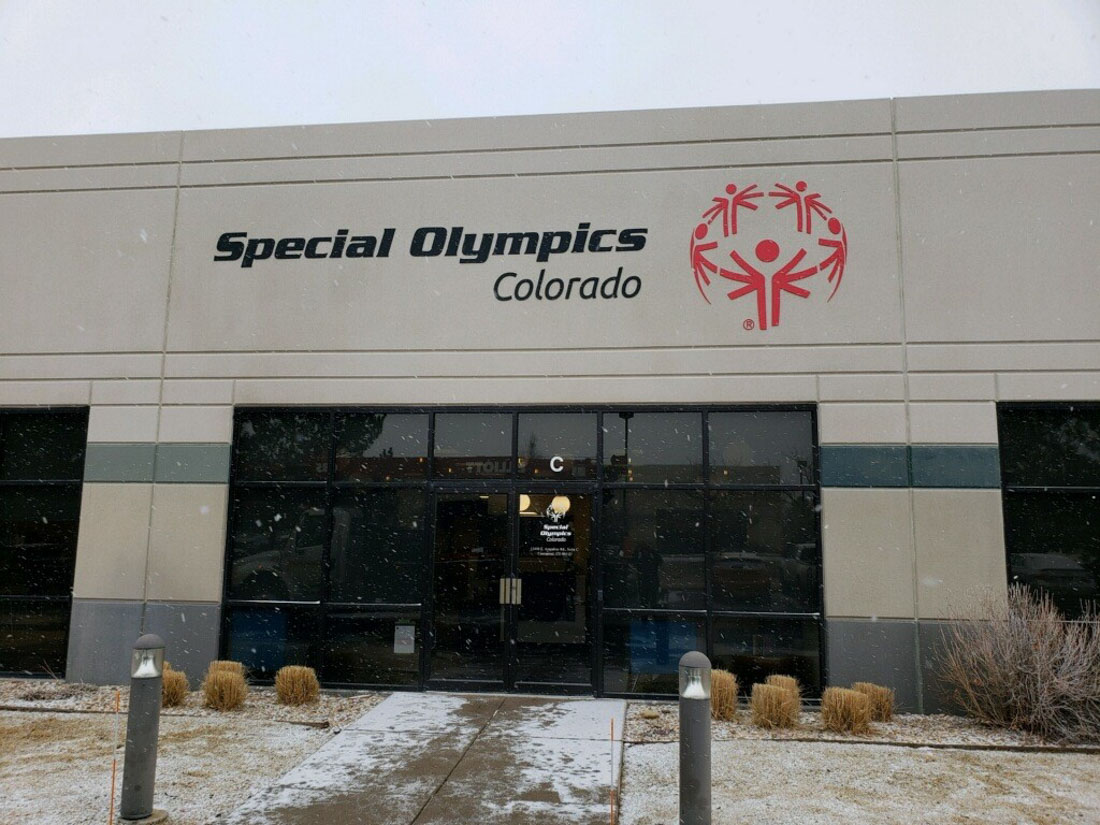 Special Olympics Wall Signage